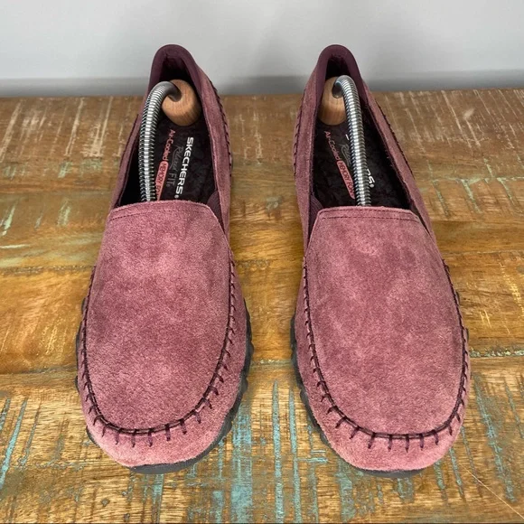 SKECHERS Women’s Mauve Relaxed Fit Air Cooled Memory Foam size 9.5 - Picture 3 of 9
